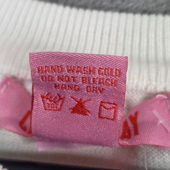 Womens Coco & Shay White Knit Cardigan Sweater Short Sleeve Cotton Polyester XL - Picture 7 of 7